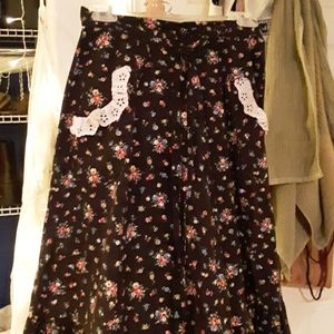 Vintage black skirt